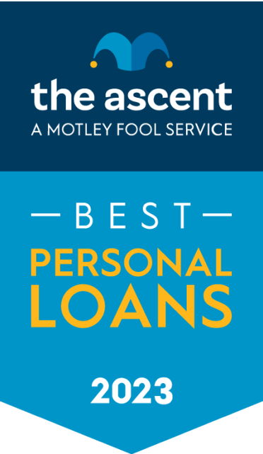 The Ascent besto personal loans 2023 award