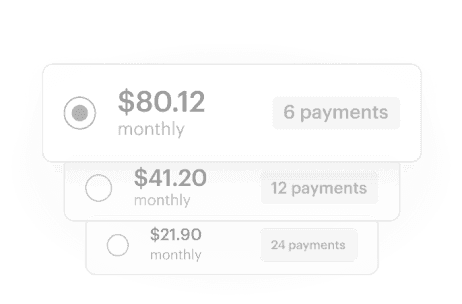 Card 3.0 Pay Over Time (Grayscale)