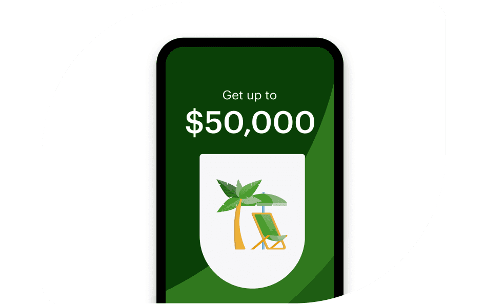 Upgrade personal loan for vacation — get up to $50,000
