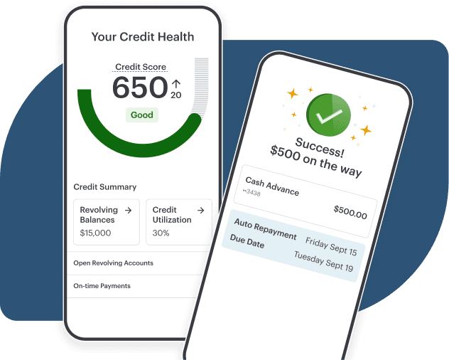 Credit health score and a successful cash advance