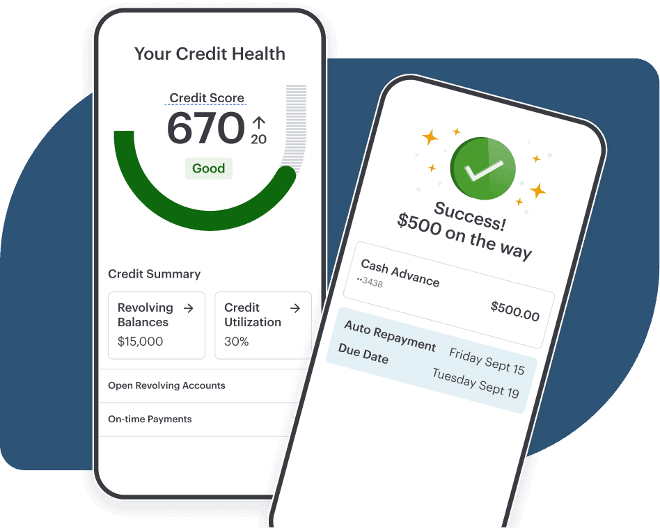 Credit health score and a successful cash advance