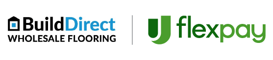 BuildDirect Flooring Flex Pay logo lockup