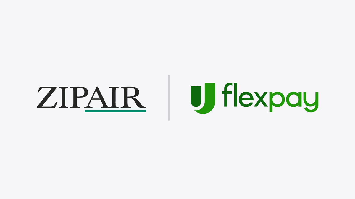 ZIPAIR Tokyo Selects Flex Pay to Bring Flexible Payment Options to Travelers